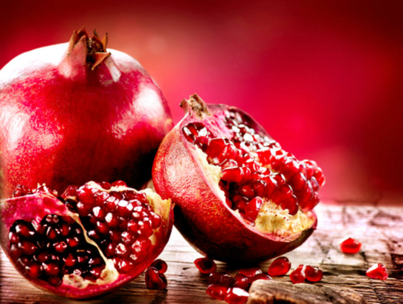 I've heard that pomegranates have many health benefits ...
