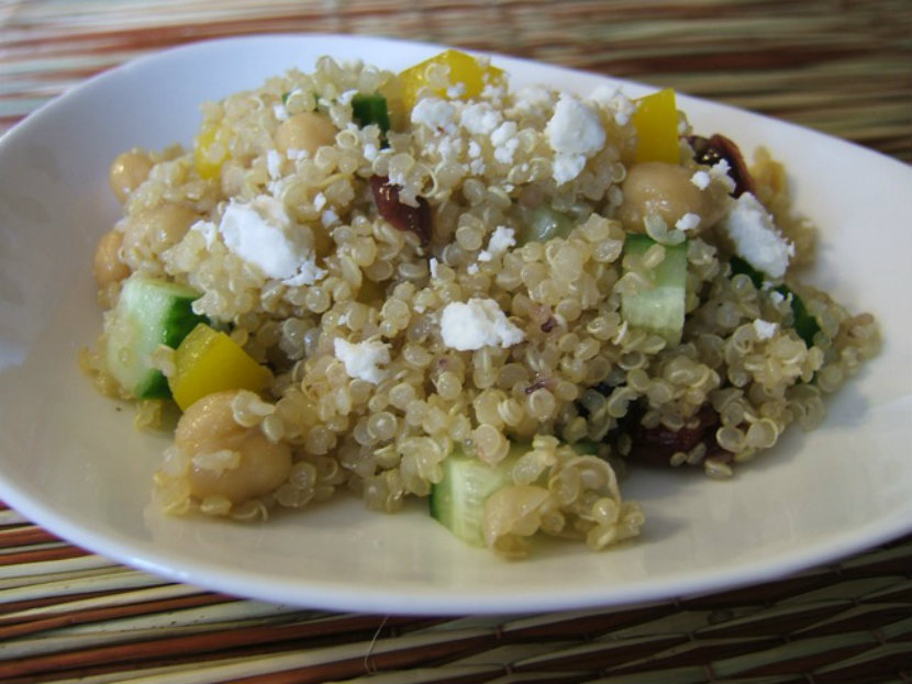 quinoa salad, salad, grain