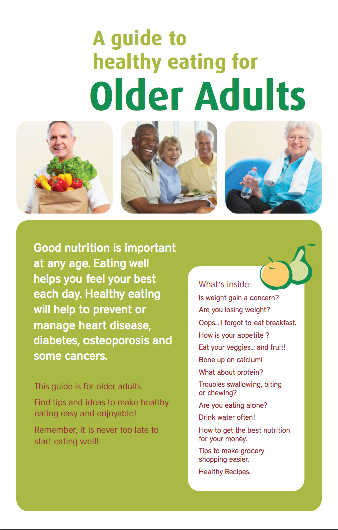 A Guide to Healthy Eating for Older Adults - Unlock Food